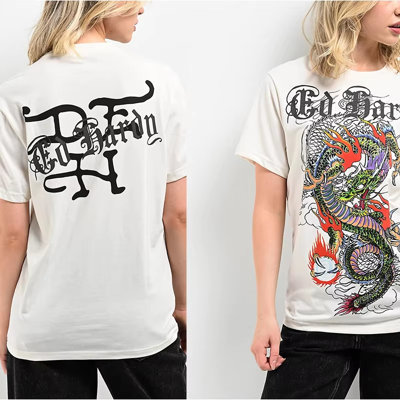 Streetwear Brand Japan - Camiseta de algodón con estampado gráfico