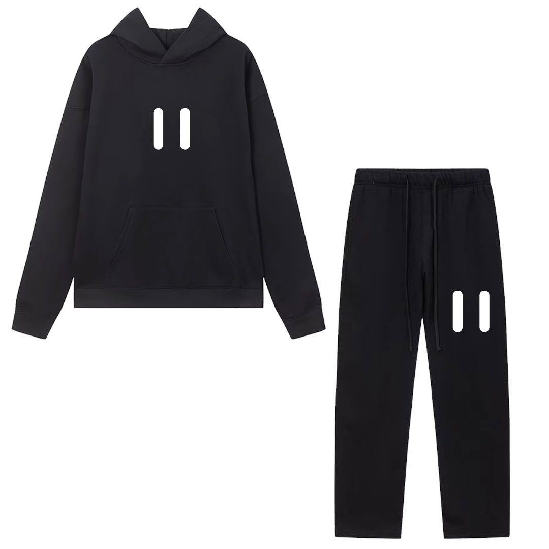 Streetwear Brand Hoodies - Conjunto Clásico de Sudadera con Capucha