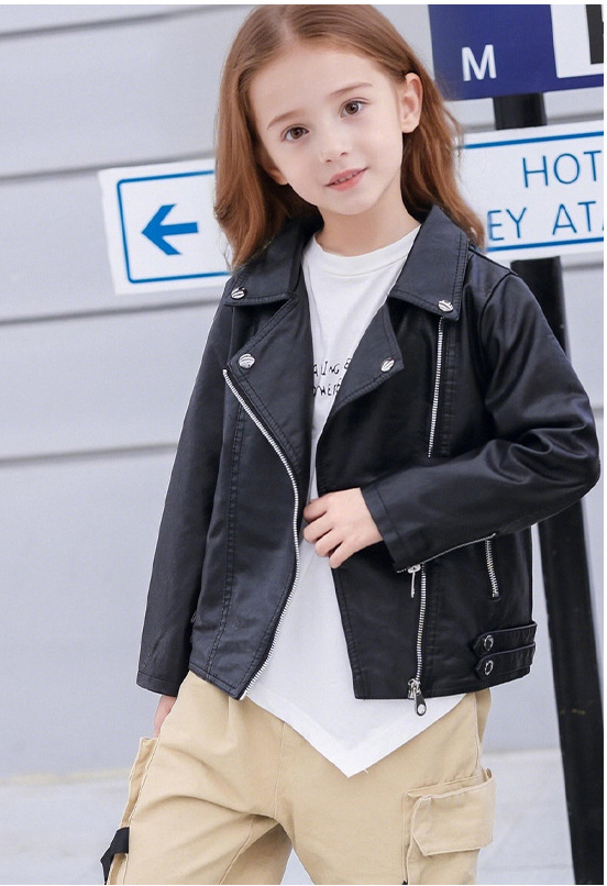 Streetwear Brand Photography - Chaqueta de cuero Pu para motocicleta