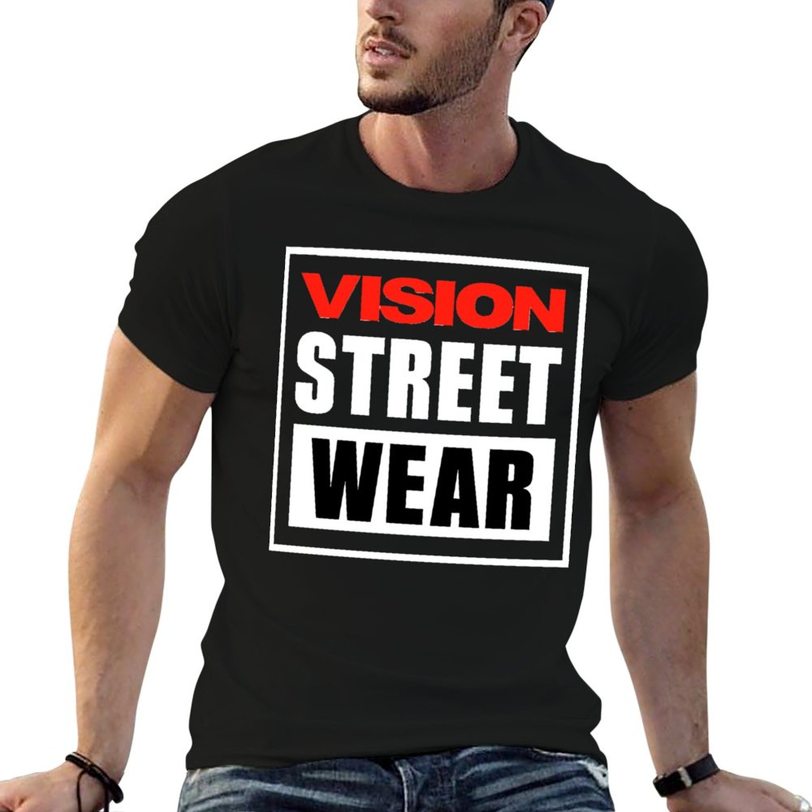 Vision Streetwear Brand - Camiseta Vision Street Wear para hombre,