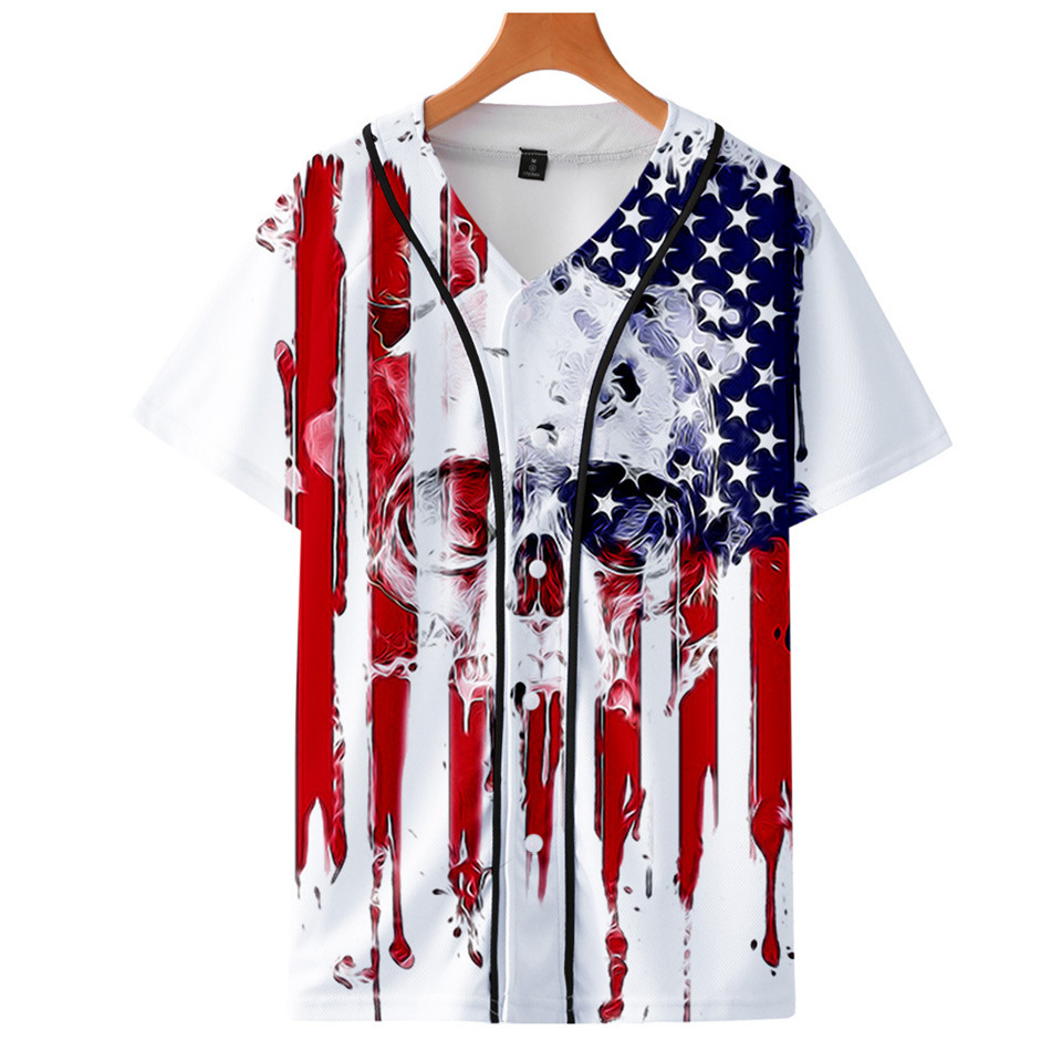 Camiseta de béisbol con diseño - Streetwear Brand In Usa reseña y precio
