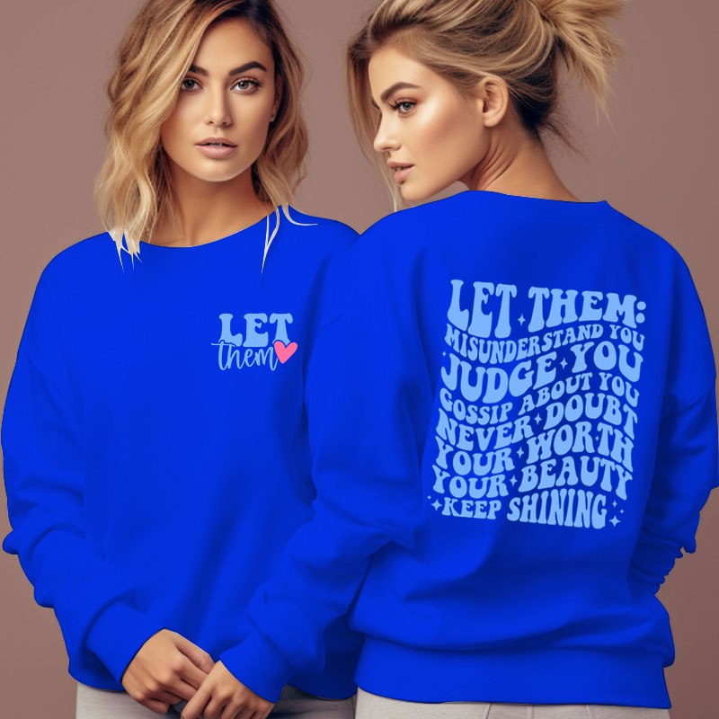 LET Them-Sudadera de manga lar - Streetwear Brand Hoodies reseña y precio