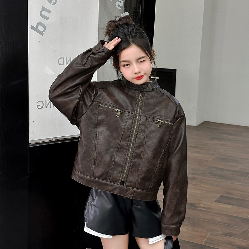 Chaqueta de cuero Pu cálida de - Streetwear Brand Photography reseña y precio