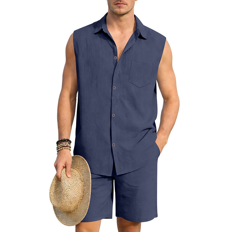 Conjunto de Camisa sin Mangas  - Streetwear Brand Tags reseña y precio