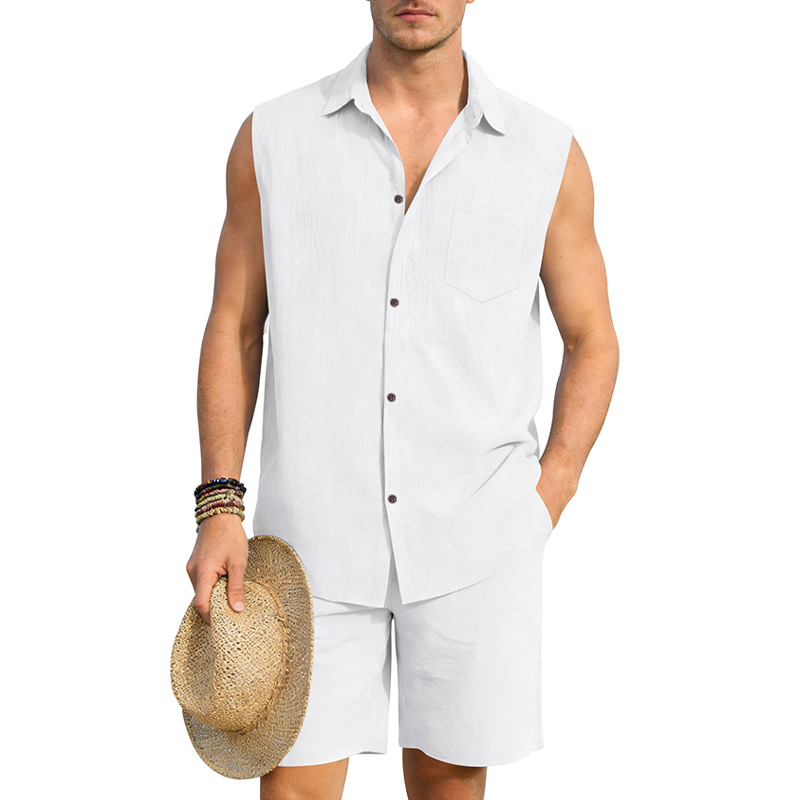Conjunto de Camisa sin Mangas  - Streetwear Brand Tags reseña y precio