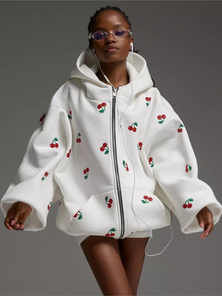 Sudadera con estampado de cere - Streetwear Brand Hoodies reseña y precio