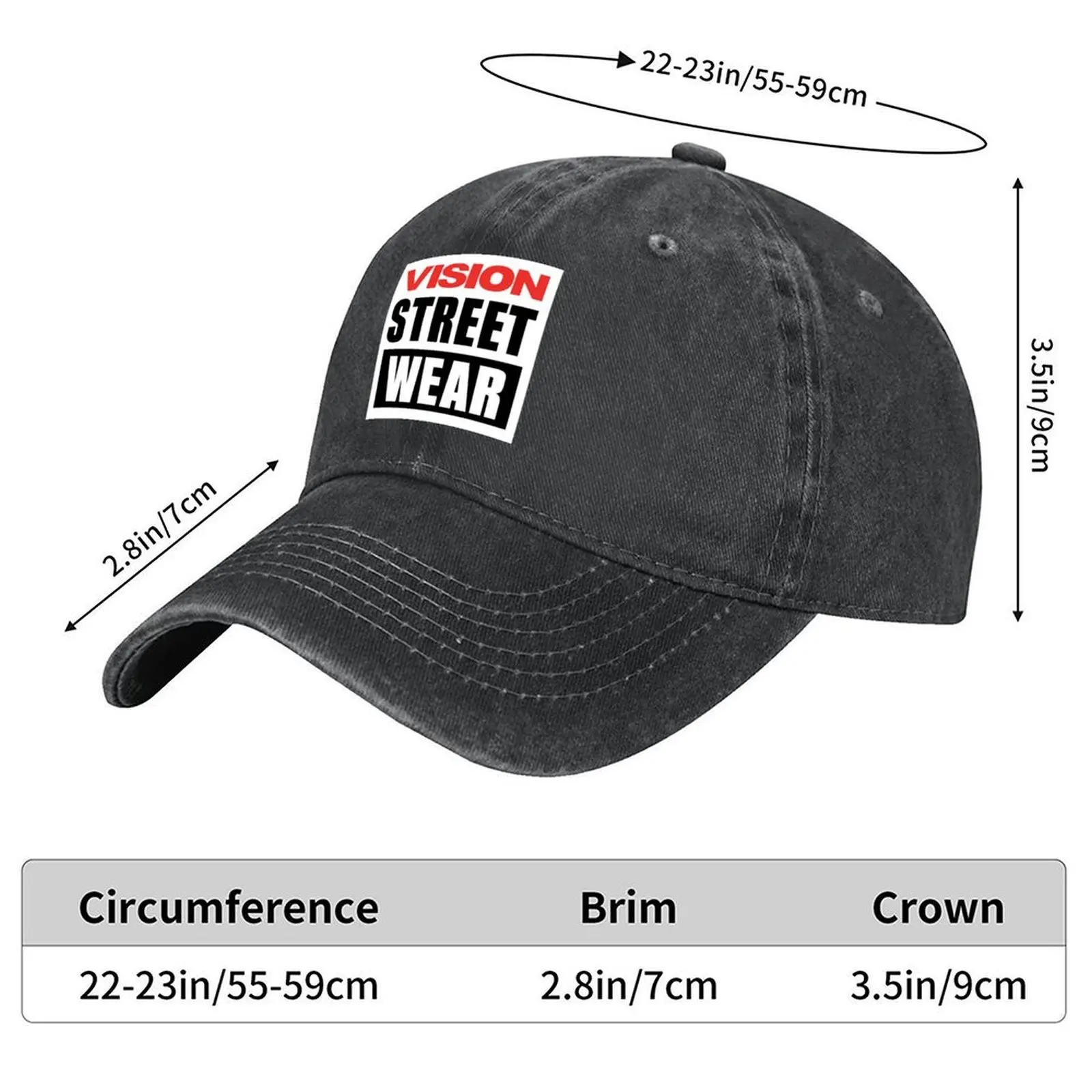 VISION STREET WEAR Gorra de bé - Vision Streetwear Brand reseña y precio