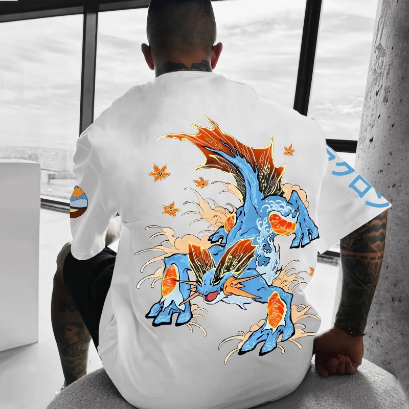Camiseta con estampado de marc - Streetwear Brand Japan reseña y precio