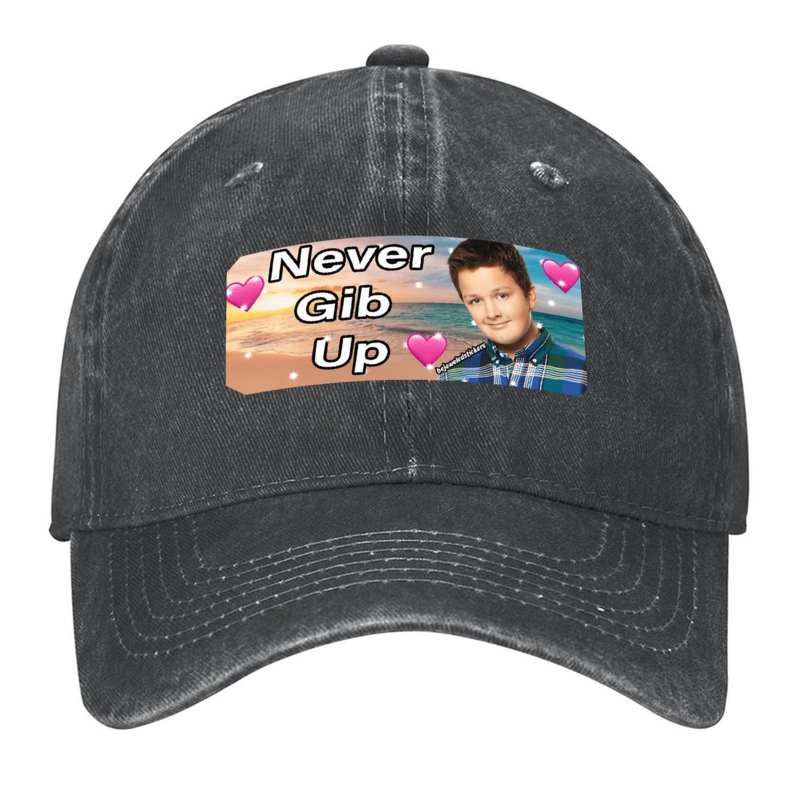 Never gib up pegatina para par - Streetwear Brand Golf reseña y precio