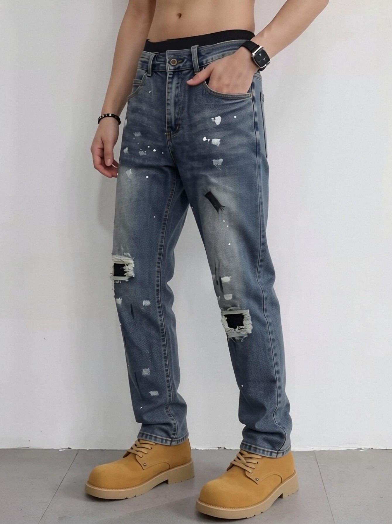 【HME】Jeans para hombre |   Pan - Streetwear Brand Tags reseña y precio