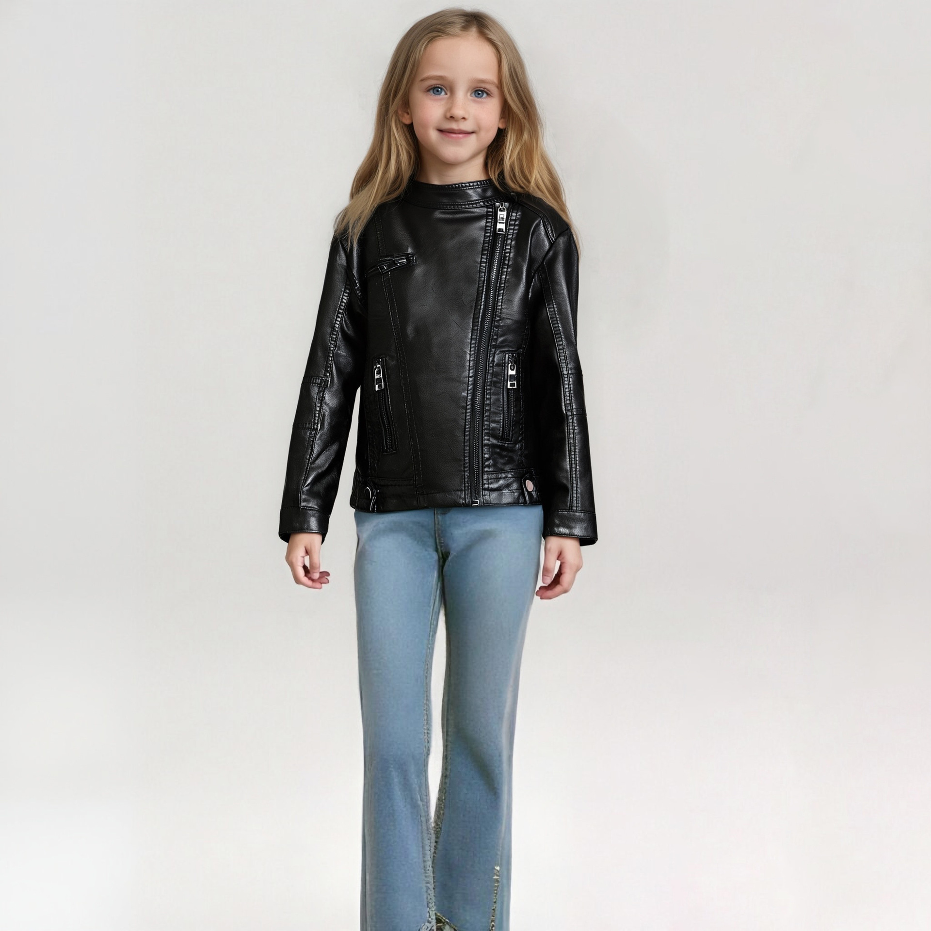 Chaqueta de cuero Pu para moto - Streetwear Brand Photography reseña y precio