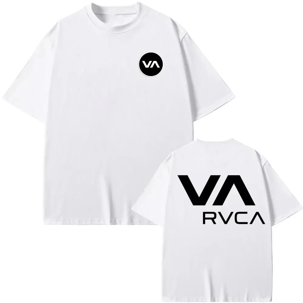 Camiseta RVCA negra de verano, - Streetwear Brand Shirts reseña y precio